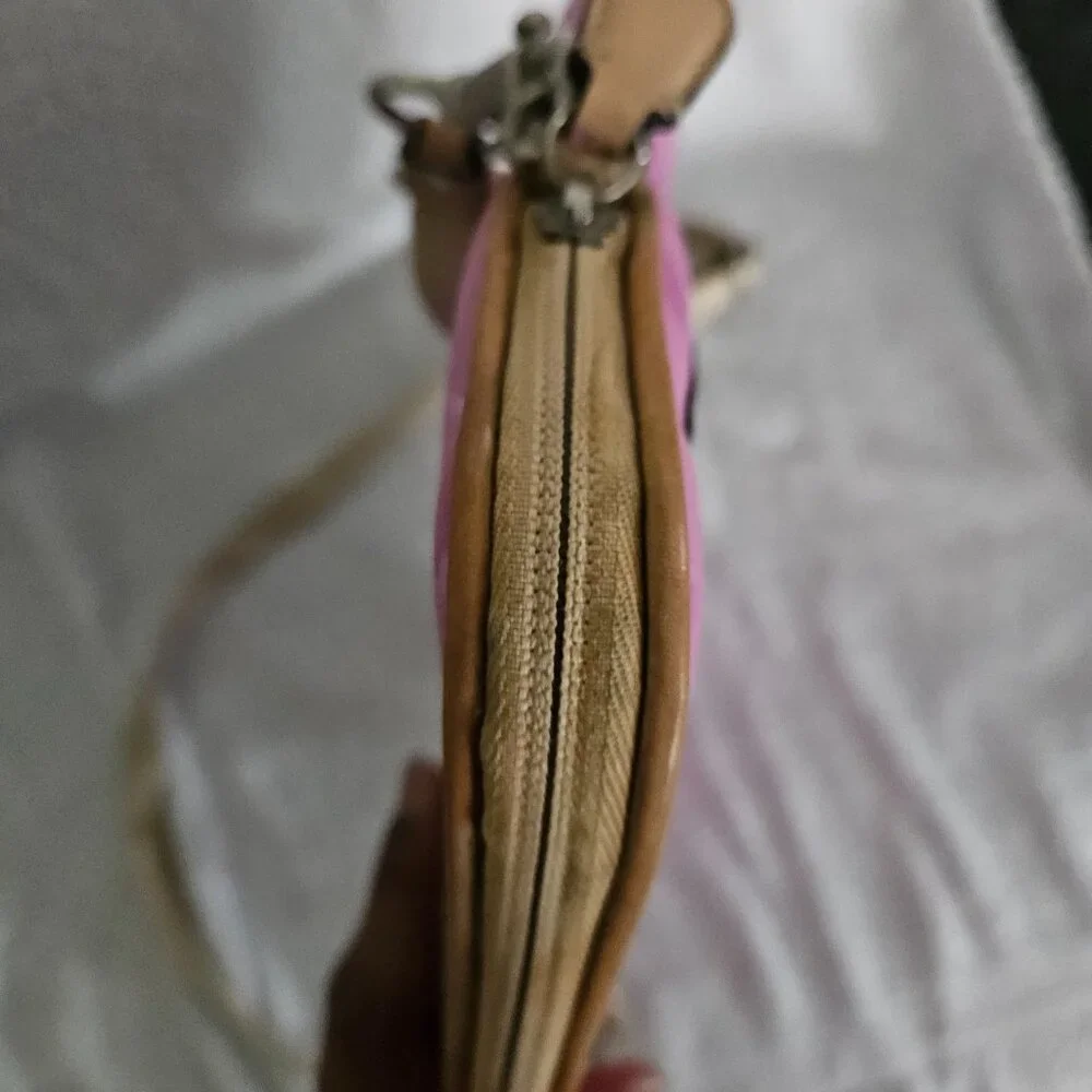 Coach Pink Tablet Case with Crossbody Strap